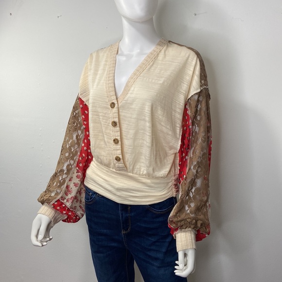 Umgee NWT beautiful boho women’s‎ blouse - Picture 12 of 13